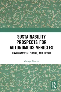 Sustainability Prospects for Autonomous Vehicles_cover
