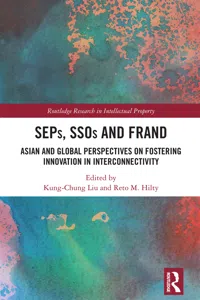 SEPs, SSOs and FRAND_cover