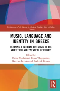 Music, Language and Identity in Greece_cover