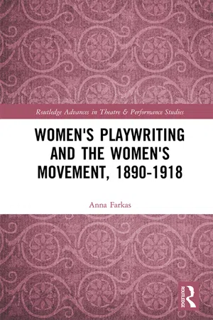 Women's Playwriting and the Women's Movement, 1890-1918