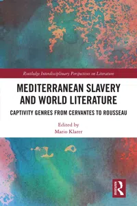 Mediterranean Slavery and World Literature_cover