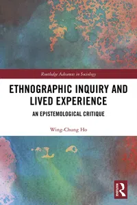 Ethnographic Inquiry and Lived Experience_cover