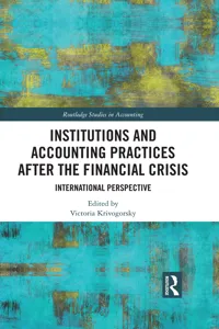 Institutions and Accounting Practices after the Financial Crisis_cover