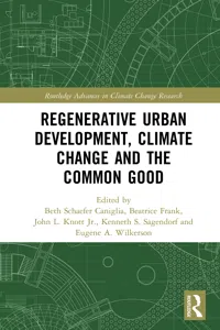 Regenerative Urban Development, Climate Change and the Common Good_cover