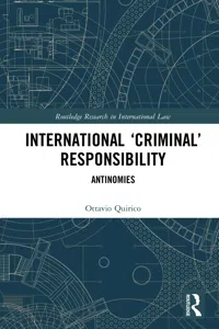 International 'Criminal' Responsibility_cover