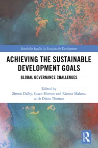 Achieving the Sustainable Development Goals_cover