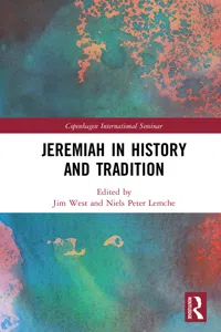 Jeremiah in History and Tradition_cover