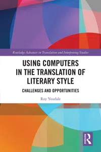 Using Computers in the Translation of Literary Style_cover