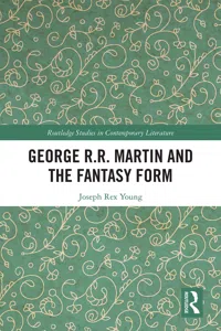 George R.R. Martin and the Fantasy Form_cover