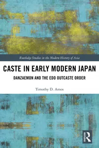 Caste in Early Modern Japan_cover