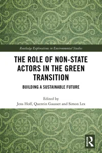 The Role of Non-State Actors in the Green Transition_cover