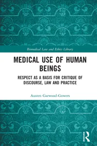 Medical Use of Human Beings_cover