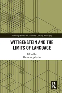 Wittgenstein and the Limits of Language_cover