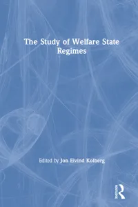 The Study of Welfare State Regimes_cover