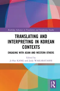 Translating and Interpreting in Korean Contexts_cover