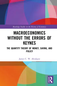 Macroeconomics without the Errors of Keynes_cover