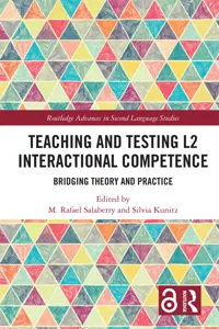 Teaching and Testing L2 Interactional Competence_cover