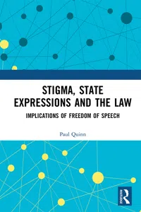 Stigma, State Expressions and the Law_cover