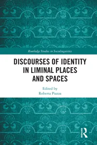 Discourses of Identity in Liminal Places and Spaces_cover