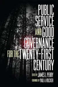 Public Service and Good Governance for the Twenty-First Century_cover