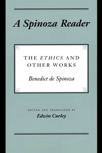 A Spinoza Reader_cover