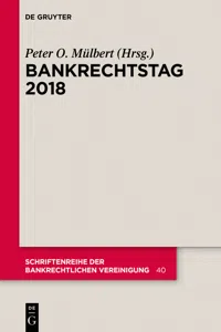 Bankrechtstag 2018_cover