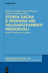 Storia sacra e profana nei volgarizzamenti medioevali_cover