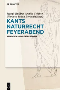 Kants Naturrecht Feyerabend_cover