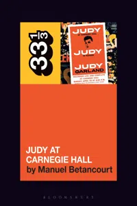 Judy Garland's Judy at Carnegie Hall_cover