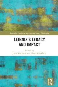 Leibniz's Legacy and Impact_cover