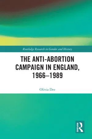 The Anti-Abortion Campaign in England, 1966-1989