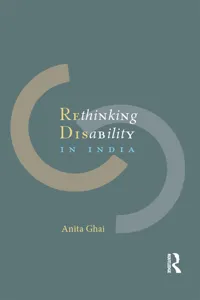Rethinking Disability in India_cover