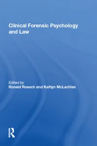 Clinical Forensic Psychology and Law_cover