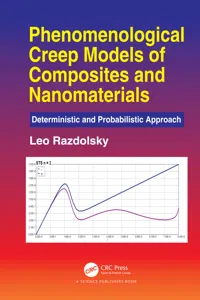 Phenomenological Creep Models of Composites and Nanomaterials_cover