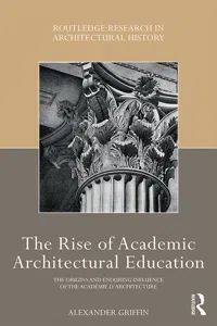 The Rise of Academic Architectural Education_cover