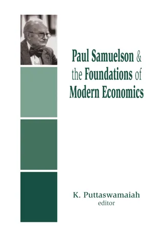 Paul Samuelson and the Foundations of Modern Economics