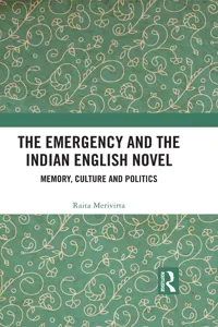 The Emergency and the Indian English Novel_cover