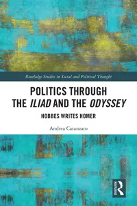 Politics through the Iliad and the Odyssey_cover