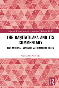 The Gaṇitatilaka and its Commentary_cover