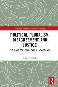 Political Pluralism, Disagreement and Justice_cover