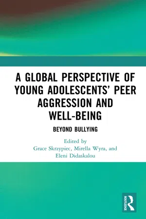 A Global Perspective of Young Adolescents’ Peer Aggression and Well-being