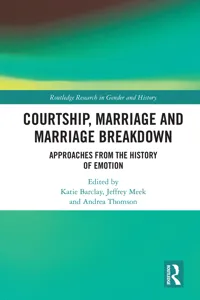 Courtship, Marriage and Marriage Breakdown_cover