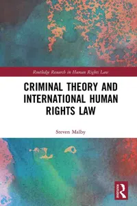 Criminal Theory and International Human Rights Law_cover