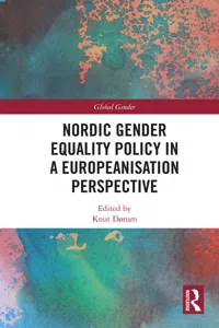 Nordic Gender Equality Policy in a Europeanisation Perspective_cover