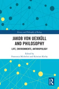 Jakob von Uexküll and Philosophy_cover