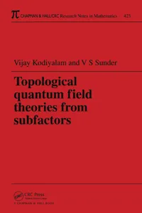 Topological Quantum Field Theories from Subfactors_cover