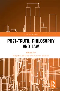 Post-Truth, Philosophy and Law_cover