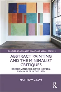 Abstract Painting and the Minimalist Critiques_cover