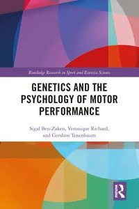 Genetics and the Psychology of Motor Performance_cover