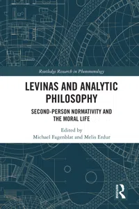 Levinas and Analytic Philosophy_cover